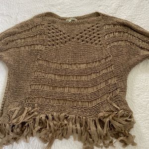 Like new fringed Alberto Makali sweater